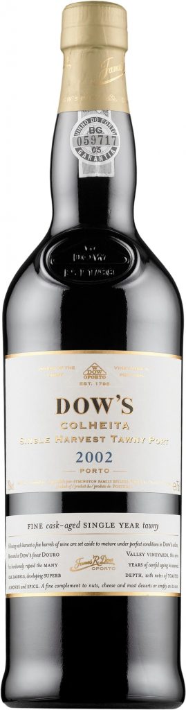 Dow’s Colheita Single Harvest Tawny Port 2002
