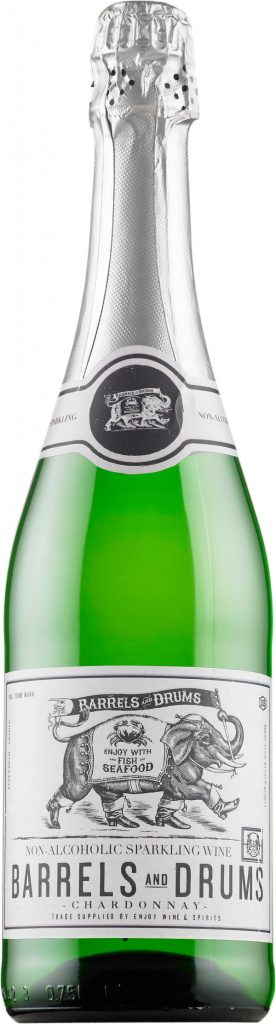 Barrels and Drums Chardonnay Non-alcoholic Sparkling